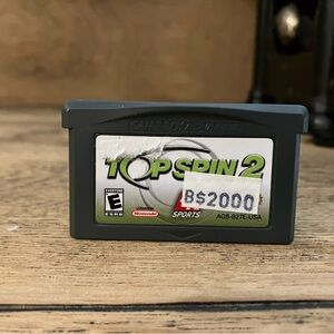 Top Spin 2 Game Boy Advance Nintendo